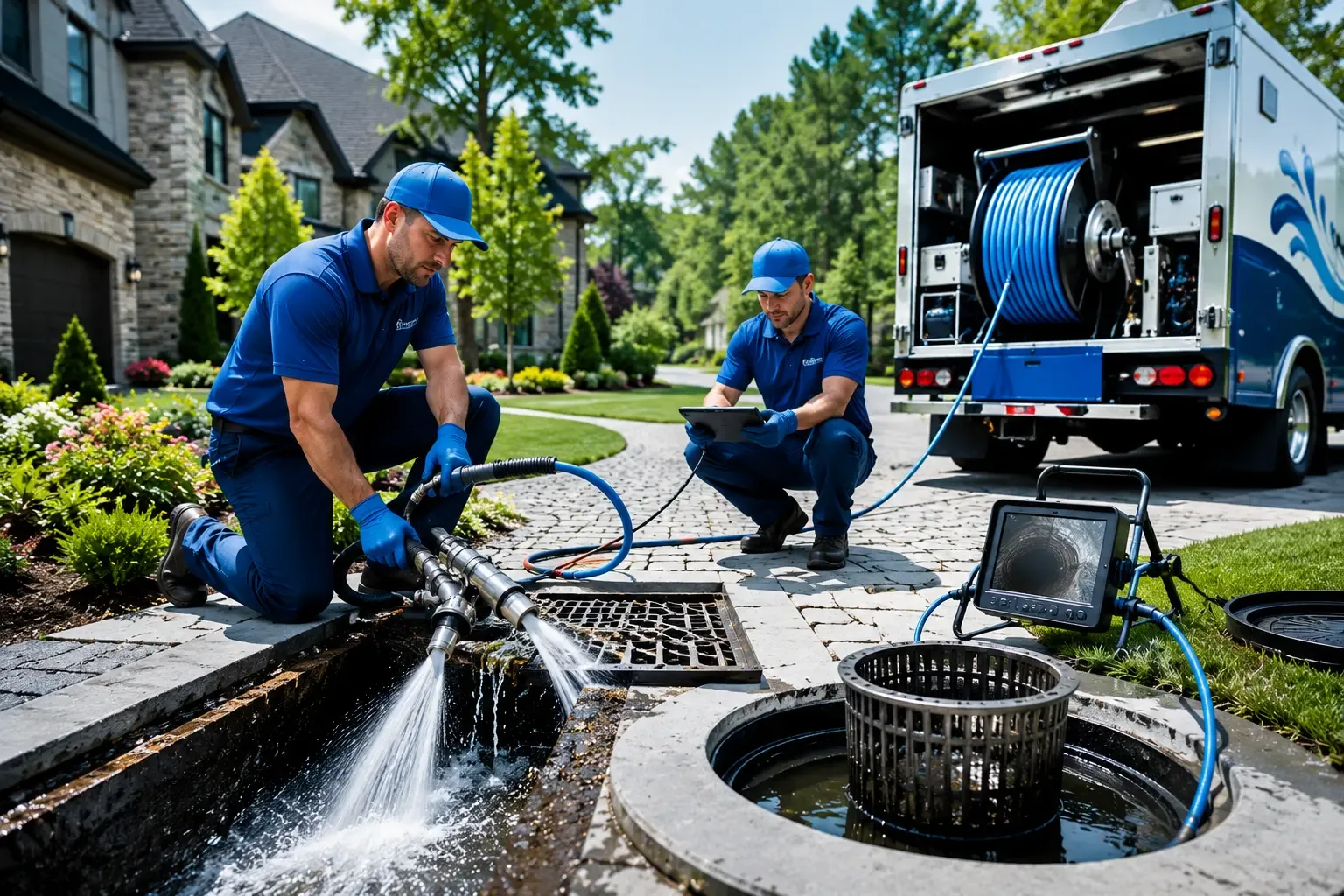 Local outdoor drain cleaning professionals in Harcourt, IA